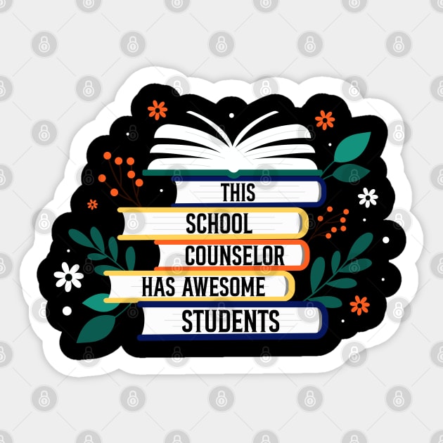 School Counselor Sticker by Trendsdk